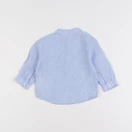 Boutchou - chemise bleu - 6 mois