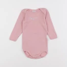 Petit Bateau - body rose - 6 mois