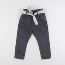 Vertbaudet - jean gris - 2 ans