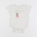 GAP - body blanc - 3/6 mois