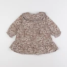 Boutchou - robe marron - 12 mois