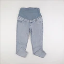 H&M - jean grossesse bleu - M