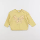 Tape à l'oeil - sweat jaune - 12 mois