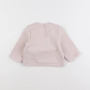Tape à l'oeil - sweat rose - 12 mois