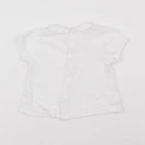 Boutchou - tee-shirt blanc - 6 mois