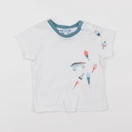 Jacadi - tee-shirt blanc - 6 mois