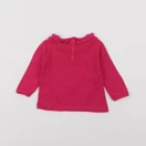 Petit Bateau - tee-shirt rose - 6 mois
