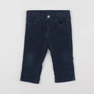 Jacadi - pantalon doublé bleu - 12 mois
