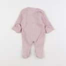 Vertbaudet - pyjama coton rose - 1 mois