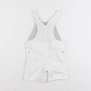 Petit Bateau - salopette blanc - 12 mois