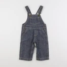 Petit Bateau - salopette bleu - 6 mois