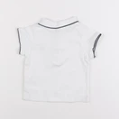 Jacadi - polo blanc - 6 mois