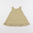 Petit Bateau - robe jaune - 12 mois