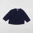 Petit Bateau - chemise bleu - 24 mois