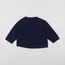 Petit Bateau - chemise bleu - 24 mois