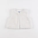 Jacadi - gilet blanc - 6 mois