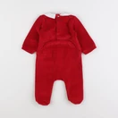 Jacadi - pyjama velours rouge - 3 mois