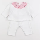 Jacadi - ensemble blanc - 6 mois