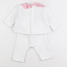 Jacadi - ensemble blanc - 6 mois