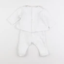 Jacadi - ensemble liberty blanc - 6 mois