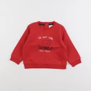 Tape à l'oeil - sweat rouge - 12 mois