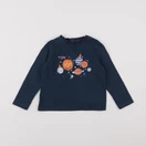 Manor Kids - tee-shirt bleu - 3 ans
