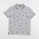 IKKS - polo gris - 10 ans
