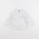 Jacadi - chemise blanc, bleu - 12 mois