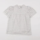 IKKS - blouse blanc - 10 ans