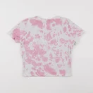 IKKS - tee-shirt blanc, rose - 14 ans