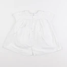 Jacadi - robe blanc - 12 mois