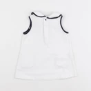 Jacadi - robe blanc, bleu - 6 mois