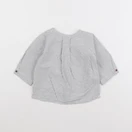 Jacadi - chemise blanc, noir - 6 mois