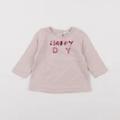 Tape à l'oeil - tee-shirt rose - 6 mois