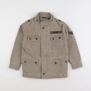 IKKS - veste imprimé au dos marron - 6 ans