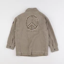 IKKS - veste imprimé au dos marron - 6 ans