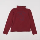 Vertbaudet - sous-pull rouge - 10 ans