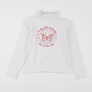 Vertbaudet - sous-pull blanc - 10 ans