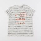 IKKS - tee-shirt beige, vert - 4 ans