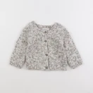 Natalys - gilet beige, gris - 6 mois