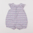 Jacadi - combinaison liberty bleu, rose - 2 ans