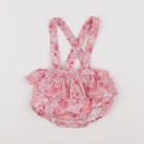 Jacadi - bloomer liberty blanc, rose - 6 mois