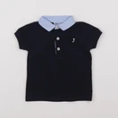 Jacadi - polo bleu - 6 mois