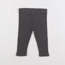 Vertbaudet - legging gris - 12 mois