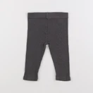 Vertbaudet - legging gris - 12 mois
