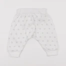 Petit Bateau - sarouel blanc - 6 mois