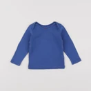 Bonton - tee-shirt bleu - 6 mois