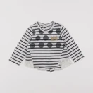 IKKS - tee-shirt gris - 12 mois