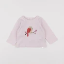 Jacadi - tee-shirt rose - 6 mois