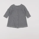 Petit Bateau - robe bleu - 6 mois
